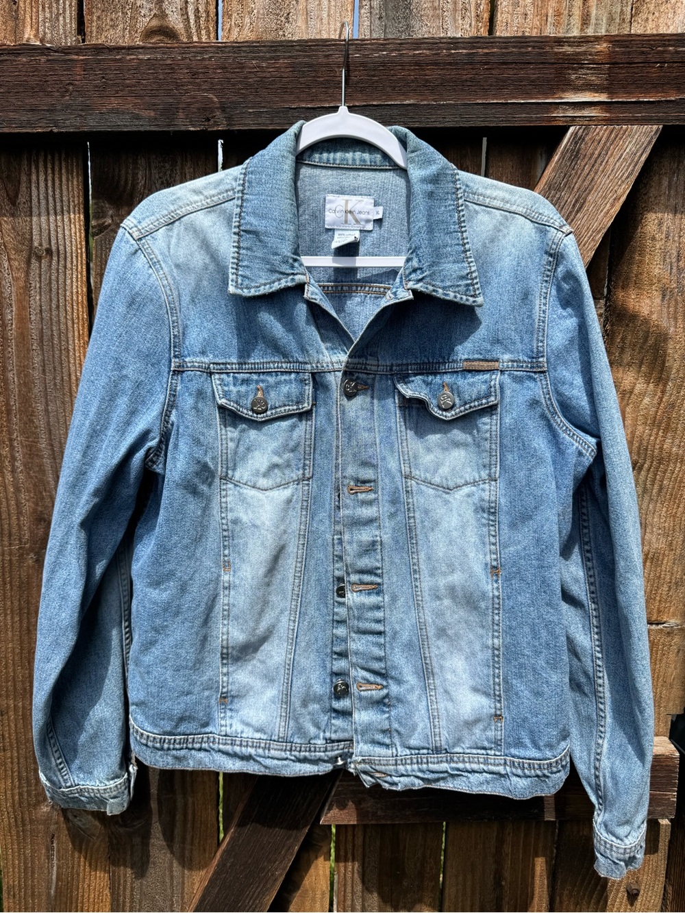 Calvin Klein Light Blue Denim Jacket